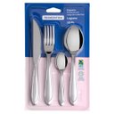 Ver imagem 2 de Kit 32 Peças Faqueiro Jogo de Talheres Inox Laguna Tramontina