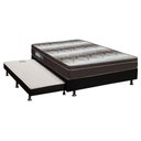 Ver imagem 1 de Cama Box c/Aux Crc Casal +Colchão Anatômico Ortopédico Light Ortobom -
