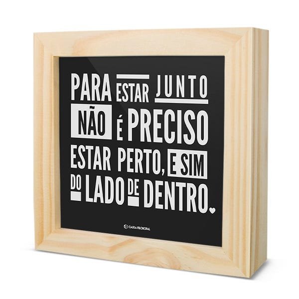 Quadro Boxestar junto não é preciso estar perto - 1