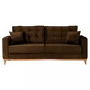 Ver imagem 3 de Estofado Plaza Velluti 3 Lugares Conceito Estofados