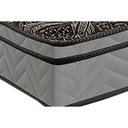 Ver imagem 3 de Cama Box Baú Casal: Colchão Ortopédico Paropas D28 / Ep Confort Firme + Base Crc Suede Gray(