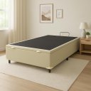 Ver imagem 4 de Cama Box com Bau Bege Casal Premium Blindada Super Reforçada Acompanha 6 Pezinhos
