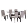 Conjunto Mesa de Jantar + 6 Cadeiras - 1