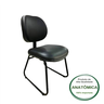 Conjunto de Cadeiras Executiva Lisa Courino Preto - 2903 - 4