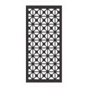 Ver imagem 3 de Painel Vazado Divisória Mdf Madrid Preto - 0,90x2,40m
