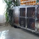 Ver imagem 2 de Balcão Buffet Broadway 1m40 - Estilo Industrial em Ferro