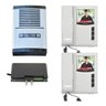 Kit Vídeo Porteiro Eletrônico HDl Coletivo 2 Pontos Predial - 6