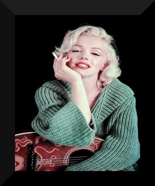 Quadros Salão De Beleza Marilyn 2 Und. 25X30Cm Vidro Sa24 - 2