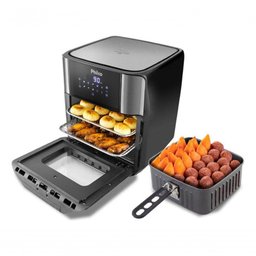 Fritadeira Air Fryer Oven Philco sem Oleo Pfr2250v 4 em 1 12l 1800w Preto 220v - 3
