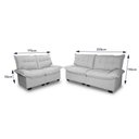 Ver imagem 3 de Conjunto Sofá Coliseu 3 e 2 Lugares Bouclê - King House