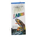 Ver imagem 3 de Sabiki Isca Camarao Artificial Pescaria Kit 2 Uni Anzol 12 Lambari Robalo Tainha Uso Mar Rio Lago Pe