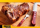 Ver imagem 3 de Jogo para Churrasco Corneta 4 Peças Jumbo Garfo Faca Inox