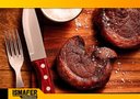 Ver imagem 4 de Jogo para Churrasco Corneta 4 Peças Jumbo Garfo Faca Inox