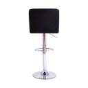 Ver imagem 4 de Kit 3 Banquetas de Cozinha Altas Estofadas para Bar Balcão Ilha Gomos Preta