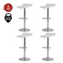 Ver imagem 2 de Kit 4 Banquetas Para Bar Balcão Cozinha Belo Horizonte Branca