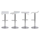 Ver imagem 1 de Kit 4 Banquetas Para Bar Balcão Cozinha Belo Horizonte Branca