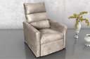 Ver imagem 1 de Poltrona Reclinável Mx14 Turin Suede Bege B251 - Matrix