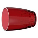 Ver imagem 2 de Copo Vermelho Plástico 300ml Trama Crippa Suco Água Refrigerante Escolar Refeitório Lanche