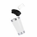 Ver imagem 1 de Copo Térmico Tr-051 502ml Inox com Tampa e Abridor de Garrafas:Branco