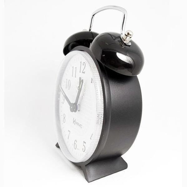Despertador Mecânico Vintage Herweg Ref: 2206-034 Retro - 2