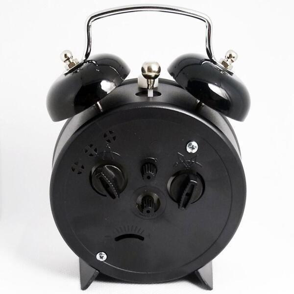 Despertador Mecânico Vintage Herweg Ref: 2206-034 Retro - 3