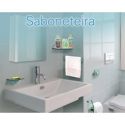 Saboneteira Reta 12x15 Cm - 8mm - Fume - 2