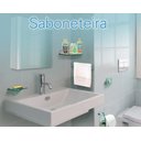 Ver imagem 2 de Saboneteira Reta 12x15 Cm - 8mm - Fume