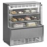 Vitrine Refrigerada Confeitaria Dupla Função Aurora Gpea110r Gelopar 1,06mt Inox 220v - 1