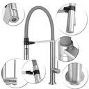 Ver imagem 2 de Torneira Cozinha Pia Gourmet Monocomando Inox Flexível Cinza