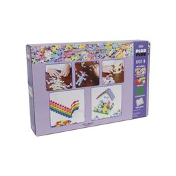 Pecinhas de Montar Construções 600 Pçs Plus Plus Mini Pastel - 2