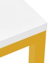 Ver imagem 5 de Mesa Escrivaninha Apoio Multiuso Industrial Compacta 900 mm Cor:Dourado/Branco