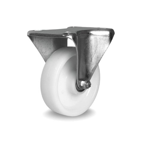 Rodizio Industrial 5 Pol. Roda Nylon Fixo 250 Kg