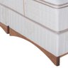 Cama Box Queen Pikolin Colchoes Colchão com Halo (L - 158xA - 80xP - 198cm) com Molas Ensacadas Branco Dst - 5