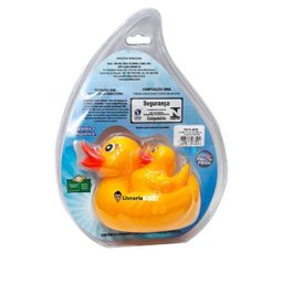 Brinquedo Para Banho Patinho De Borracha - 3 Pato - 4