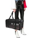 Ver imagem 5 de Bolsa Transporte Para Pet Viagem Preta Duke & Dixie