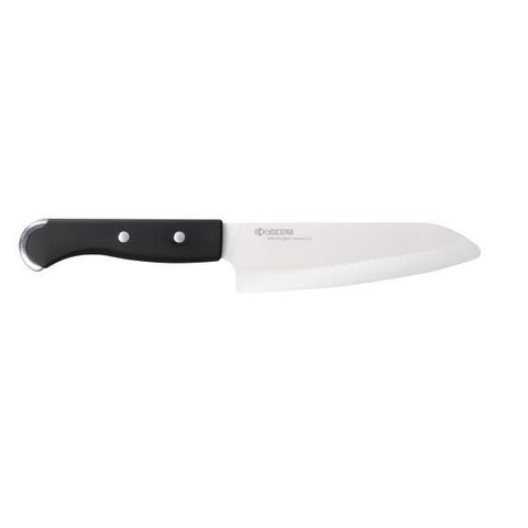 Faca Ceramica Kyocera Lamina Branca 6.0 Cabo Preto