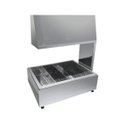 Ver imagem 1 de Conservador de Fritura 2 Lâmpadas 500w Aço Inox Metalmaq
