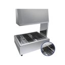 Ver imagem 2 de Conservador de Fritura 2 Lâmpadas 500w Aço Inox Metalmaq