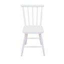 Ver imagem 3 de Jogo de Jantar Colonial Brisa Mesa 137x80 Cm + 06 Cadeiras Branca ( Tampo Mel ) Base Branca