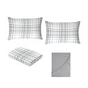Ver imagem 5 de Jogo de Cama Queen Size 100% Algodão 200 Fios Fiori - 7524-1