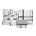 Ver imagem 3 de Jogo de Cama Queen Size 100% Algodão 200 Fios Fiori - 7524-1