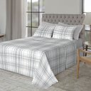 Ver imagem 2 de Jogo de Cama Queen Size 100% Algodão 200 Fios Fiori - 7524-1
