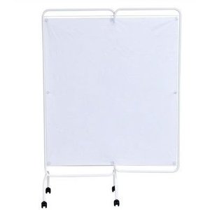 Biombo Duplo Pintura Epóxi Tecido em Plastico