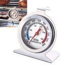 Ver imagem 1 de Termometro Analogico Forno 300 Graus Inox Culinaria Cozinha Refeiçao Churrasqueira Domestico Profiss