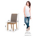Ver imagem 6 de Kit 4 Cadeiras Isa Bege - Henn