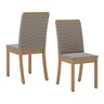 Kit 4 Cadeiras Isa Bege - Henn - 2