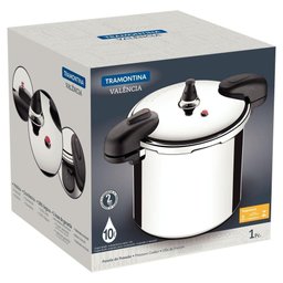 Panela de Pressão Tramontina Valência em Alumínio Polido 24 Cm 10 Litros - 4