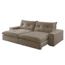 Ver imagem 3 de Sofá Hall Veludo Dois Módulos de 120m B25cm Meu Sofá Online