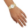 Relógio Bulova Feminino Ref: 97p149 Slim Dourado Diamante - 4