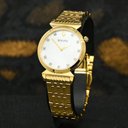 Ver imagem 5 de Relógio Bulova Feminino Ref: 97p149 Slim Dourado Diamante